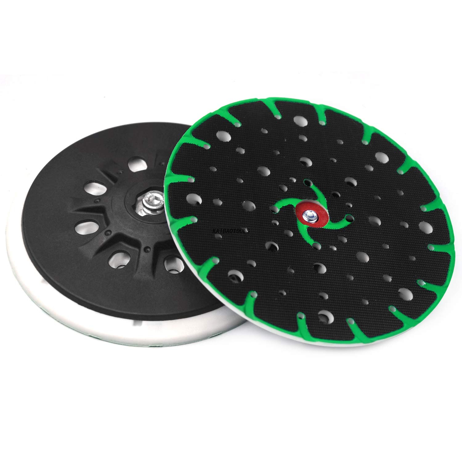 6 Inch 17-Hole Dust-Free M8 Thread (Soft) Back-up Sanding Pad Grinding Pad for 6" Hook&Loop Sanding Discs 